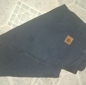 Mens Carhartt shorts size 32 navy blue
